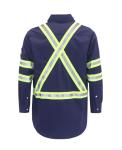 Hi-Vis Flame Resistant Men's Cycling Shirt