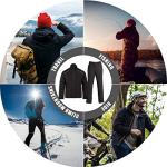 Men's Waterproof Jacket and Pants for Outdoor Activities
