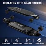 Cool & Fun Electric Longboard with Remote Control