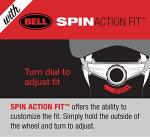 BELL Ferocity Dark Titanium Bike Helmet - Large