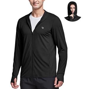 BALEAF Men's Long Sleeve UV Protection Fishing Shirt
