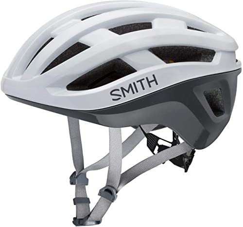 White/Cement Smith MIPS Cycling Helmet - Medium