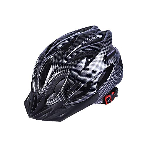 Lightweight Adult Bike Helmet with Airflow - Black
