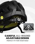 OutdoorMaster Gem MIPS Cycling Helmet - Carbon Black