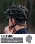 OutdoorMaster Gem MIPS Cycling Helmet - Carbon Black