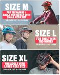 VICTGOAL Bike Helmet with Rechargeable Light & Goggles