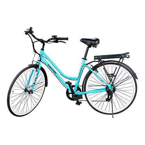 Electric Lady Cruiser Bike with Pedal-Assist