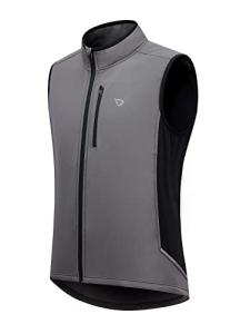 BALEAF Men's Winter Cycling Vest - Grey