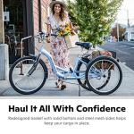 Adult 7-Speed Tricycle with Folding Basket