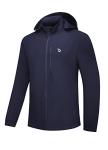 BALEAF Men's Windproof Fleece Lined Jacket - Blue