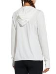 BALEAF Women's Sun Protection Jacket with Hood, White