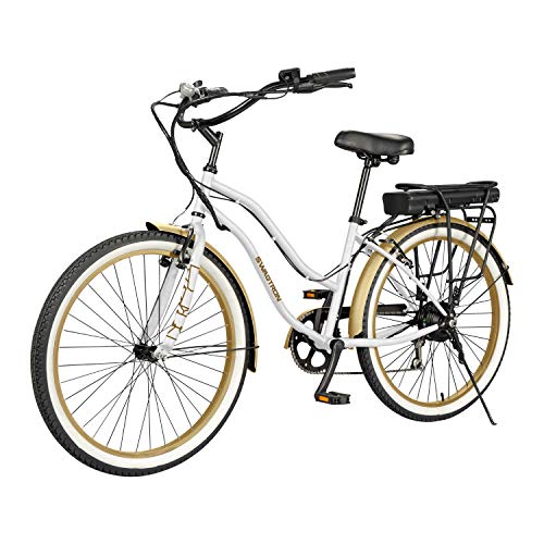 Swagtron EB-10 Electric Cruiser Bike with 26" Wheels