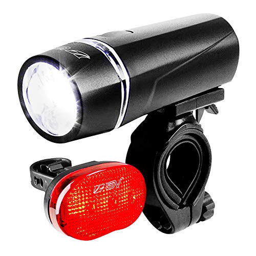 5 LED Bike Headlight & 3 LED Rear