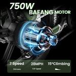 VELOWAVE 750W Electric Bike with Fat Tires