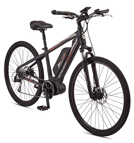 Schwinn Electric Bike, Mid-Drive, Medium Frame, Blue