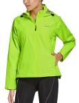 BALEAF Women's Waterproof Reflective Cycling Rain Jacket