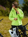 BALEAF Women's Waterproof Reflective Cycling Rain Jacket