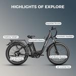 Heybike Explore 750W Electric Bike with Fat Tires