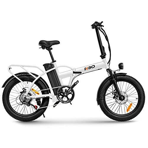 KBO Flip Folding Electric Bike: 60Mi Long Range, 500W