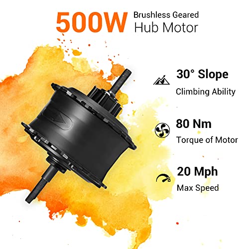 KBO Flip Folding Electric Bike: 60Mi Long Range, 500W