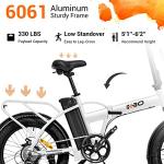 KBO Flip Folding Electric Bike - 60Mi Range