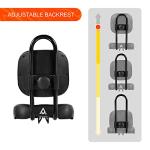 ADDMOTOR Comfort Bike Seat with Backrest for Tricycles