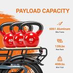 KBO Ranger 750W Electric Cargo Bike 60Mi Range