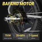 VELOWAVE 750W Step-Thru Electric Bike for Adults