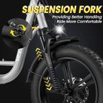 VELOWAVE 750W Step-Thru Electric Bike for Adults