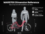 CBVELO 1000W Folding Electric Bike, 48V 20AH Large Removable Battery E Bike, 30+MPH, 80 Miles Max Range, 20" Fat Tire Electric Bike for Adults, Adult Electric Bicycles for Long Commutes