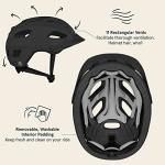 Retrospec Lennon Adjustable Bike Helmet with LED Light