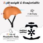 Adjustable Kids Bike Helmet for All Sports