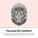 Schwinn Thrasher Bike Helmet for Youth Boys Girls Age 8-14 with Suggested Fit 55-58cm, Lightweight with Adjustable Side & Chin Strap, CPSC Safety Certified, Purple/White
