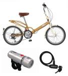 Raychell 20" Foldable 6-Speed Bicycle Set