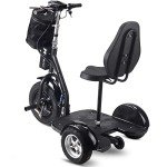 MotoTec Electric Trike 48v 1000w Lithium, Black, Large
