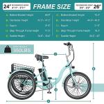 MOPHOTO 350W Electric Trike for Adults