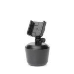 WeatherTech CupFone – Adjustable, Universal Cup Holder Phone Mount Accessory for Car – Compatible with iPhone & Other Smartphones – Open Access Design for Cell Phone Charging