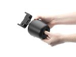 WeatherTech CupFone – Adjustable, Universal Cup Holder Phone Mount Accessory for Car – Compatible with iPhone & Other Smartphones – Open Access Design for Cell Phone Charging
