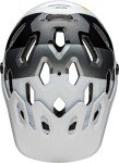BELL Super 3R MIPS Adult Mountain Bike Helmet - Gloss White/Black, Medium (55-59 cm)