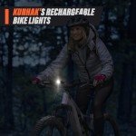 KUNHAK Rechargeable Bike Lights, Ultra Bright Bicycle Lights for Night Riding, Road Mountain Bike Accessories for Kids Adults - Bike Headlight with Tail Light