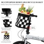 LayBurst 20-Inch Foldable Commuter Bike with Basket