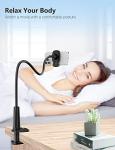 Tryone Flexible Gooseneck Phone Holder for Beds