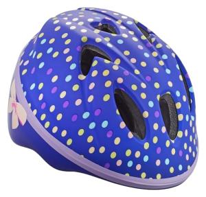 Schwinn Kids' Purple Polkadot Bike Helmet 1-3 Years