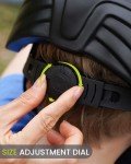 OutdoorMaster Toddler Kids Bike Helmet - Multi-Sport 2 Sizes Adjustable Safety Helmet for Children (Age 3-11), 14 Vents for Kids Skating Cycling Scooter - Dino Volcanoland,S
