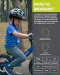 OutdoorMaster Toddler Kids Bike Helmet - Multi-Sport 2 Sizes Adjustable Safety Helmet for Children (Age 3-11), 14 Vents for Kids Skating Cycling Scooter - Dino Volcanoland,S