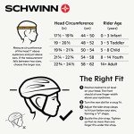 Schwinn Classic Infant Bike Helmet for Boys Girls Age 0-3 Years Old, Suggested Fit 44-50 cm, Dial Fit, Full Range Padding, Lower Molded Shell, Integrated Visor, Purple Polkadots