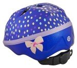 Schwinn Classic Infant Bike Helmet for Boys Girls Age 0-3 Years Old, Suggested Fit 44-50 cm, Dial Fit, Full Range Padding, Lower Molded Shell, Integrated Visor, Purple Polkadots
