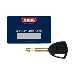 ABUS Bordo Granit X Plus 6500/110, Key Lock, Black