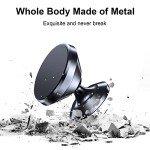 Coolpow 【2-Pack】 Magnetic Phone Holder for Car Phone Holder Mount【Strong Magnet】 Phone Mount for Car Mount for iPhone Magnetic Car Phone Holder【4 Plate】 Cell Phone Holders for Your Car Accessories