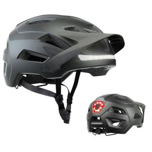Adult Bike Helmet with Front and Back LED Lights